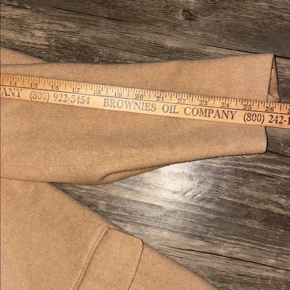 Classic Fit  100 Camel Hair Twill Sport Coat Mens 54 L